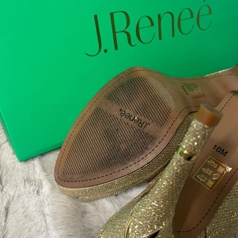 ONILLE GOLD HARLEQUIN GLITTER sz10